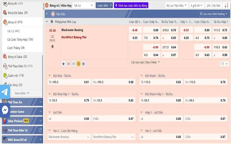 Khái quát về sảnh chơi Asports Vinbet