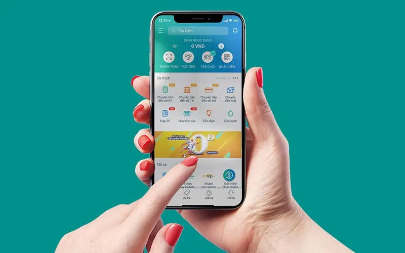 Rút tiền siêu thuận lợi với app ví điện tử