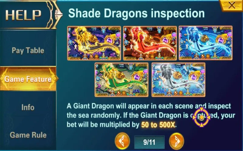 5 Dragons inspection - Linh vật may mắn nhất game