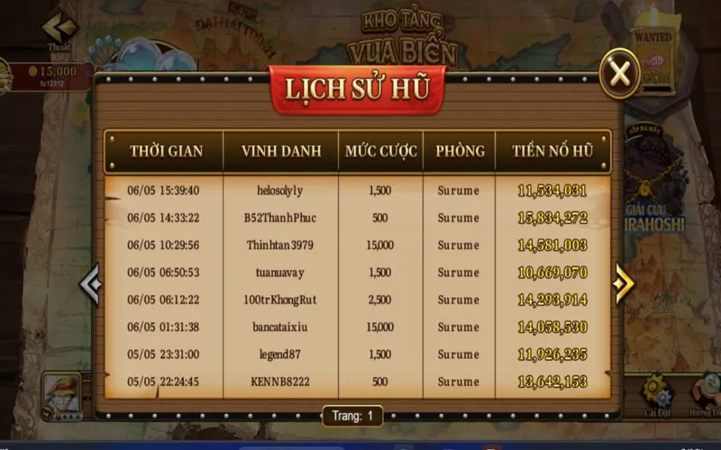 Điểm qua kinh nghiệm chơi Đại hải trình Vinbet