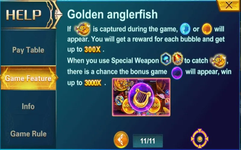 Golden Angelfish - Sinh vật thưởng khủng nhất game