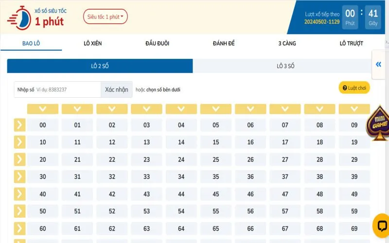 Một số chọn lựa trong lô đề siêu tốc Vinbet