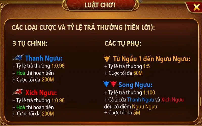 Nên nhớ thật kỹ luật chơi Ngầu hầm Vinbet