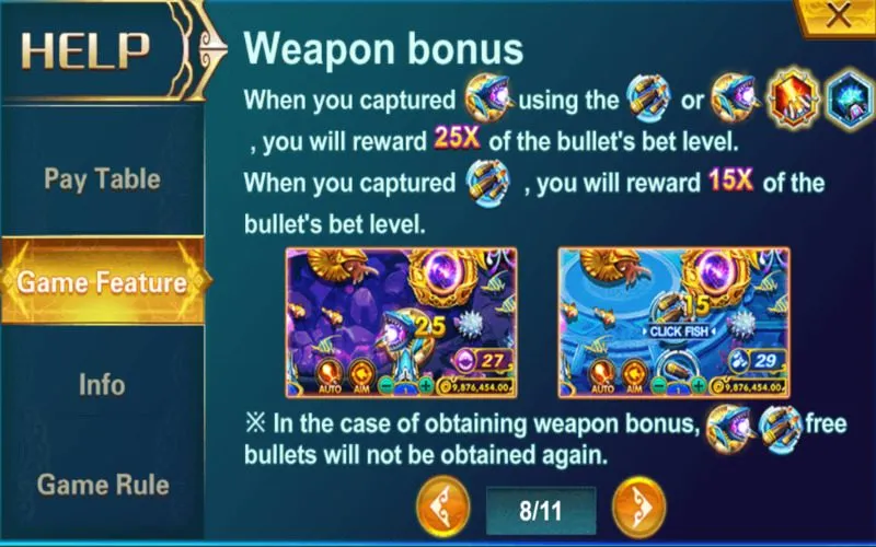 Weapon Bonus - Bổ sung vũ khí cực kỳ hấp dẫn